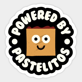 Powered By Pastelitos - Latino Cuban Pastry Sticker